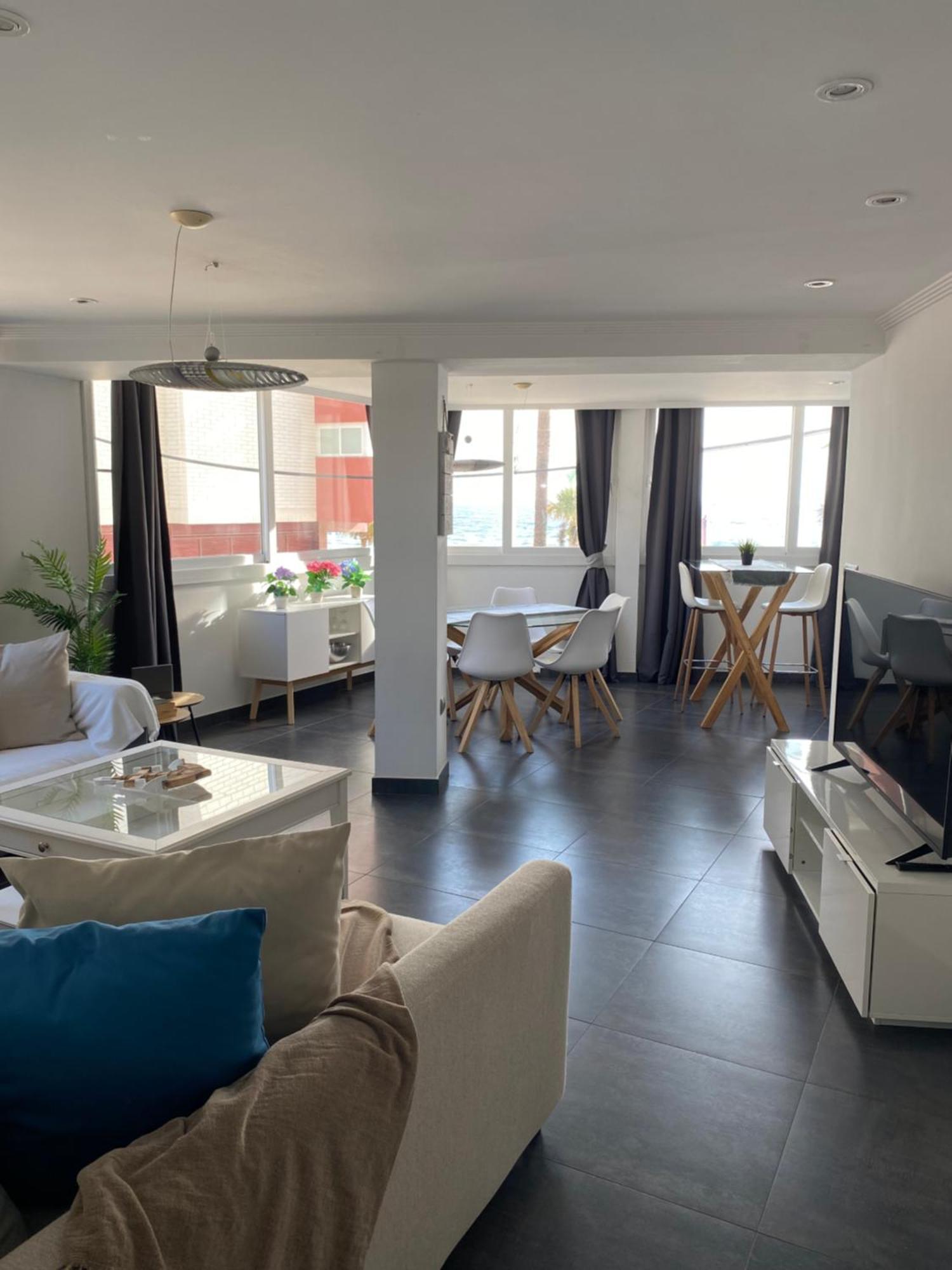 Apartamento Torre Yago Primera Linea Playa Benidorm Con Wi-Fi & Ac Номер фото
