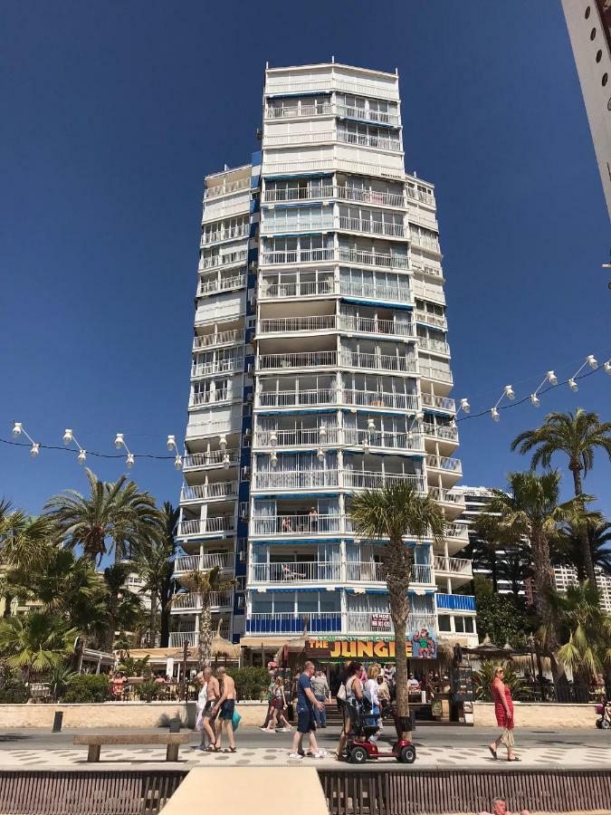 Apartamento Torre Yago Primera Linea Playa Benidorm Con Wi-Fi & Ac Экстерьер фото