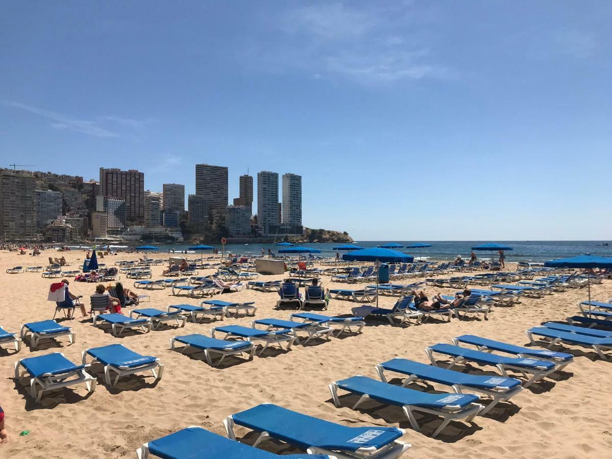 Apartamento Torre Yago Primera Linea Playa Benidorm Con Wi-Fi & Ac Экстерьер фото