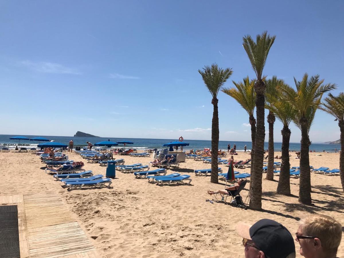 Apartamento Torre Yago Primera Linea Playa Benidorm Con Wi-Fi & Ac Экстерьер фото